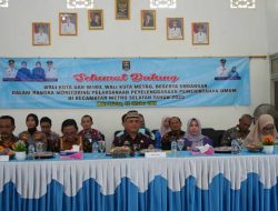 Visi Metro Cerdas Ditekankan Wali Kota Saat Tinjau Pelayanan Pemerintahan di Metro Selatan